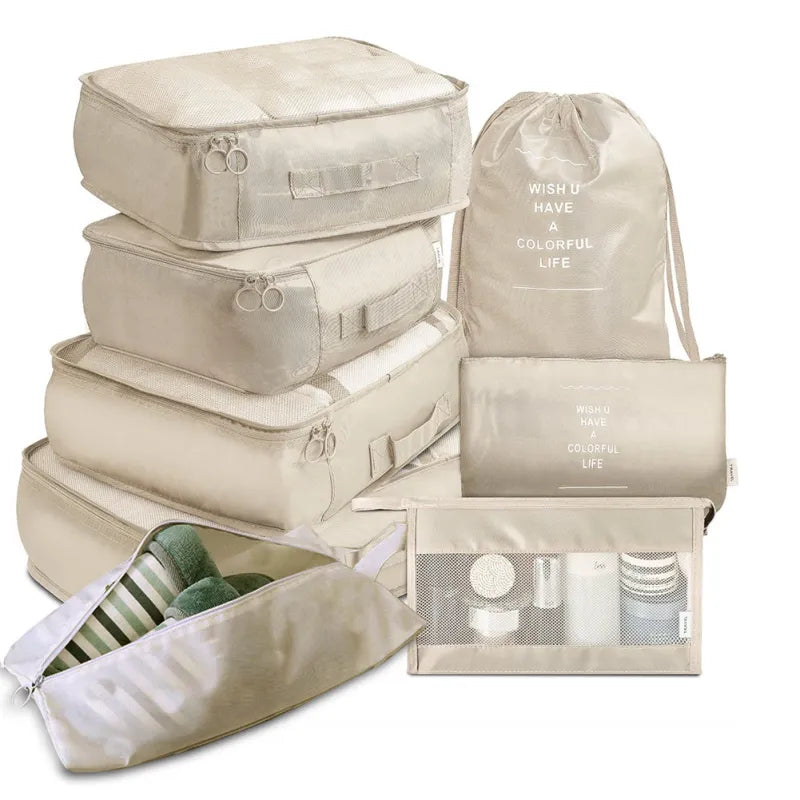 8-Piece Packing Organizer Set