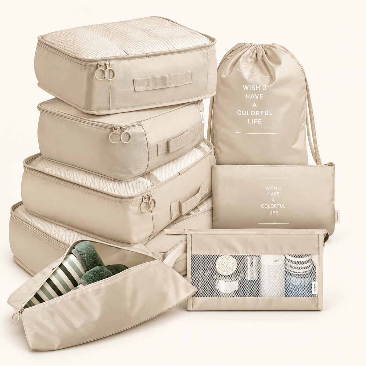 The Edit — 8-Piece Packing Set