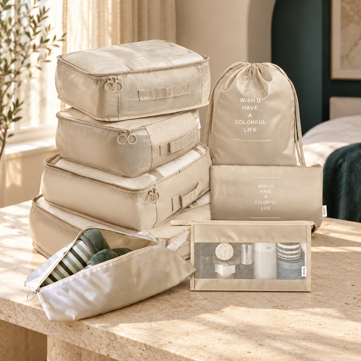 The Edit — 8-Piece Packing Set